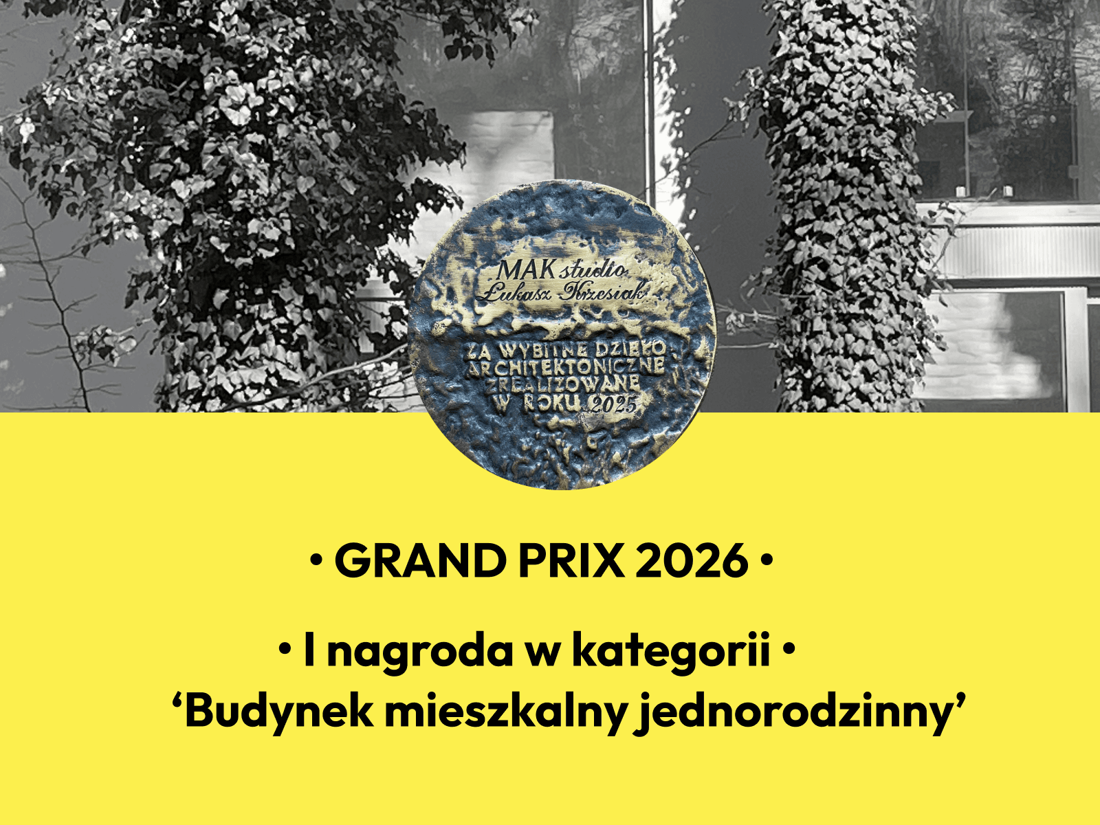 SARP Nagroda Roku + Grand Prix 2026